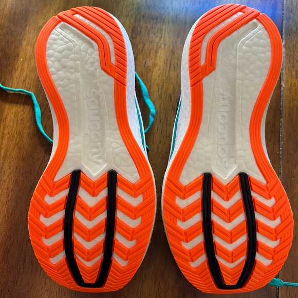 SAUCONY WOMEN'S ENDORPHIN SPEED 2 RUNNING SHOE, CONCORD/JADE, 5 - NIB - NWT - Picture 14 of 14